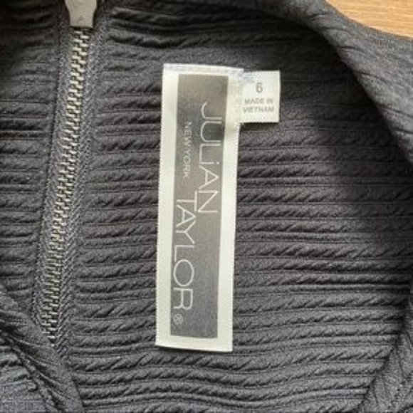 Julian Taylor Dress Bell Sleeved Fit and Flare 6 - Picture 13 of 15